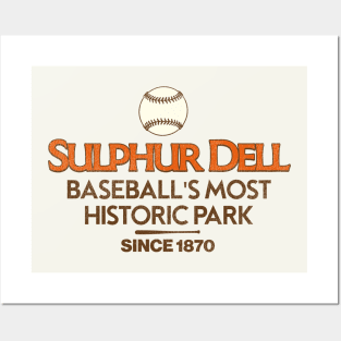 Defunct Sulphur Dell Baseball Stadium Posters and Art